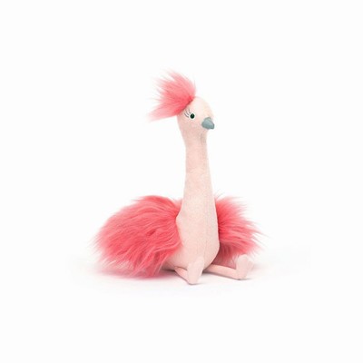 Jellycat Fou Fou Ostrich Birds USA | 67528YWBF